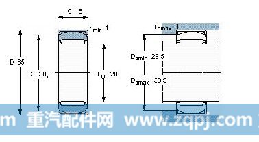 ,PNA-25/47调心滚针轴承,常州扬帆轴承有限公司销售部