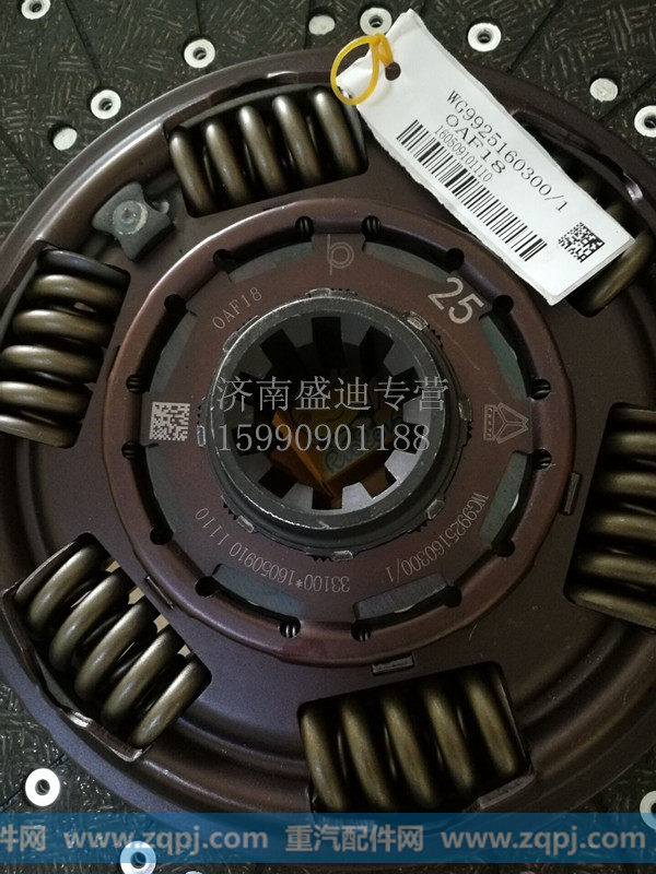 WG9925160300从动盘总成