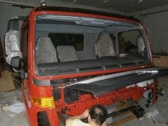 ,福田欧曼汽车原厂配件 欧曼ETX宽车平顶矮顶原厂驾驶室总成 车棚,北京盛通恒运汽车配件销售中心