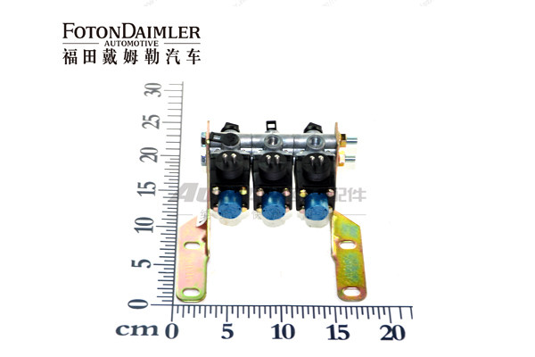 ,电磁阀 福田戴姆勒欧曼汽车原厂配件 欧曼快插式电磁阀三联电磁阀,北京盛通恒运汽车配件销售中心
