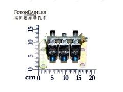 ,电磁阀 福田戴姆勒欧曼汽车原厂配件 欧曼快插式电磁阀三联电磁阀,北京盛通恒运汽车配件销售中心
