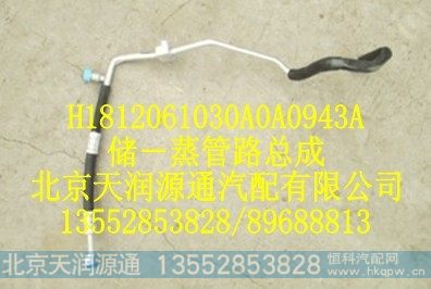 H1812061030A0A0943A,储－蒸管路总成,北京天润源通汽配有限公司 北京天韵元通欧曼配件销售中心