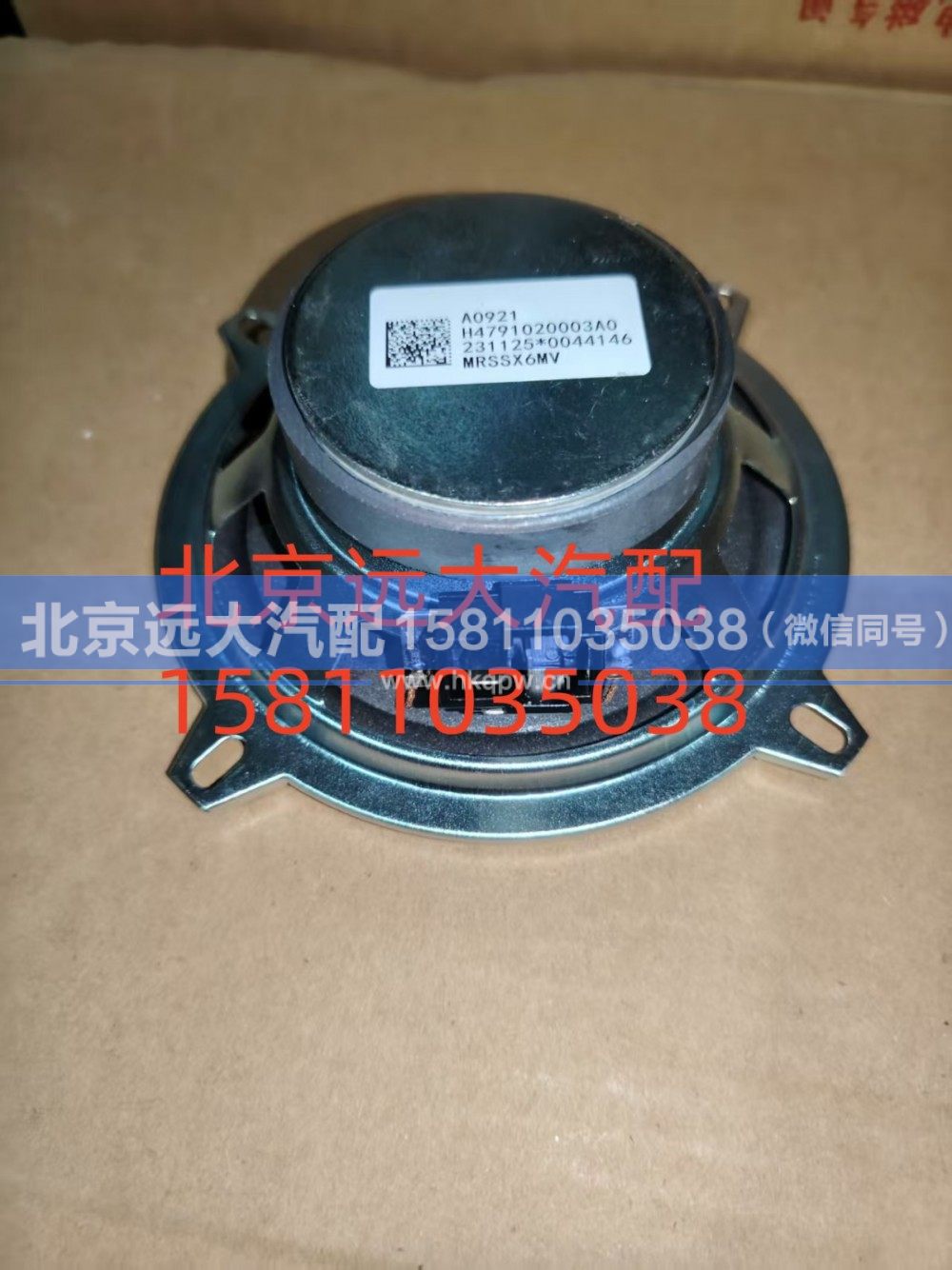 H4791020003A0扬声器总成