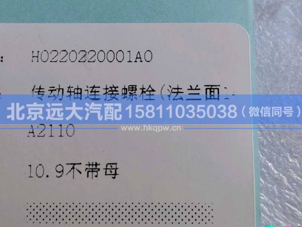 H0220220001A0,,北京远大汽车配件有限公司