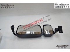 F1B24982104002,后视镜总成(右 带后盖),北京源盛欧曼汽车配件有限公司