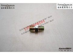 F1315035600031A,卡套式锥螺纹直通接头体,北京源盛欧曼汽车配件有限公司