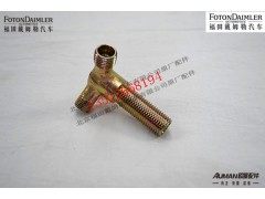 F1320835680314,卡套式隔壁四通接头体,北京源盛欧曼汽车配件有限公司