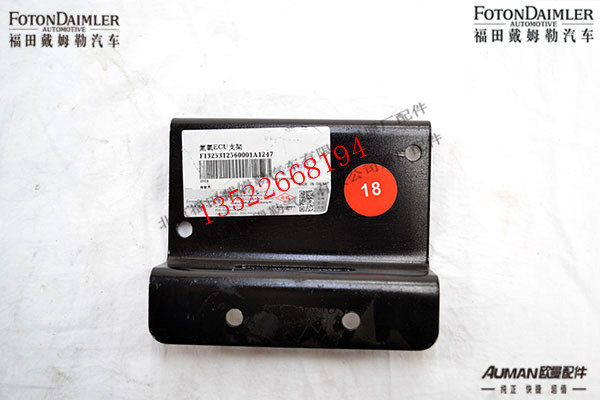 F1325312560001,氮氧ECU支架,北京源盛欧曼汽车配件有限公司
