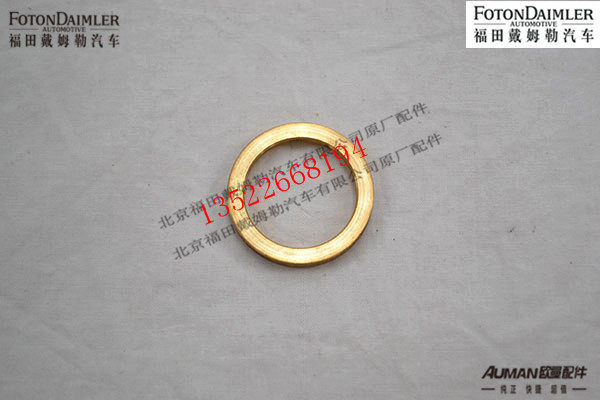 F1417035600120,制动管密封垫,北京源盛欧曼汽车配件有限公司