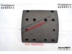 S3502407-4E,后制动摩擦片,北京源盛欧曼汽车配件有限公司