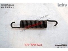 SEQ153-3802010,前制动蹄回位弹簧,北京源盛欧曼汽车配件有限公司