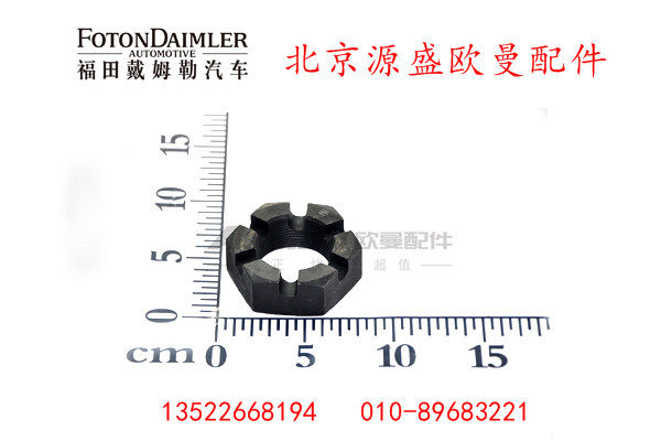 QT50AQ0-3001031,转向节锁紧螺母,北京源盛欧曼汽车配件有限公司