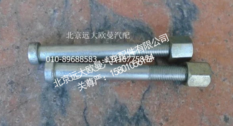 H4292100009A0-A,前钢板弹簧中心螺栓,北京远大欧曼汽车配件有限公司