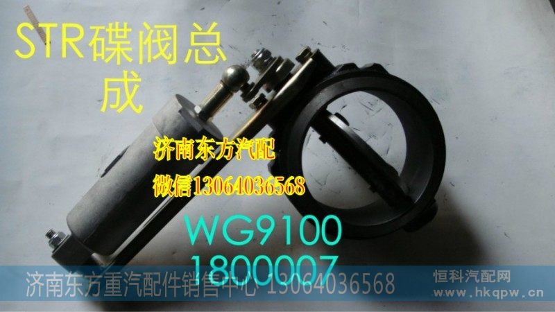 蝶阀总成WG9100180007