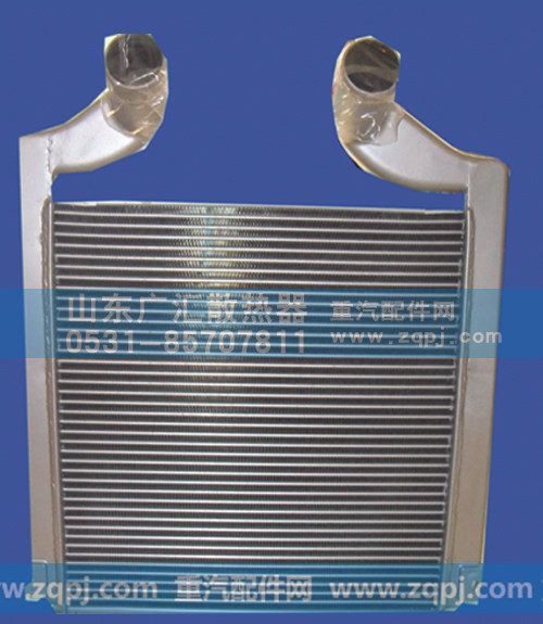 一汽中冷器D459和481E 芯体尺寸605X605