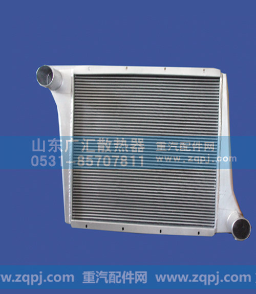 重汽中冷器0250 芯体尺寸808x698