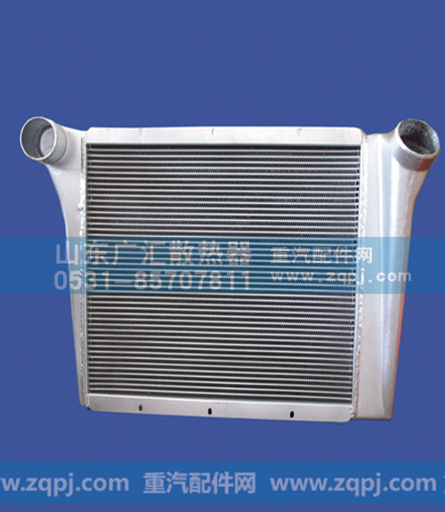 重汽中冷器0269 形体尺寸720x605