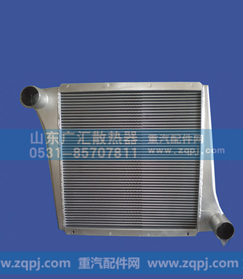 重汽中冷器小豪沃0020 芯体尺寸696x735