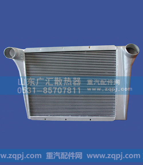 重汽中冷器0237和1102 芯体尺寸770x605