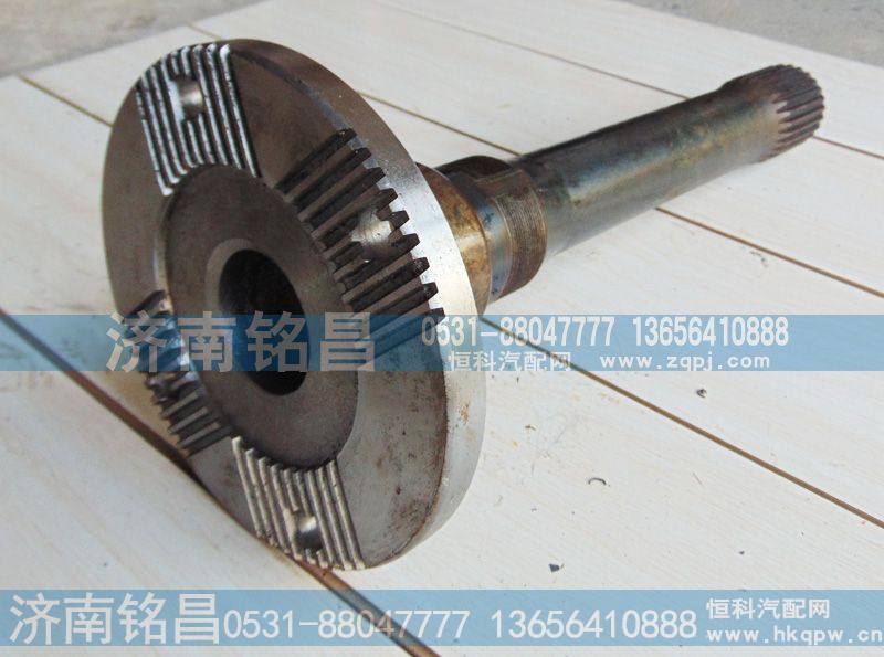 81.35604 0021,德龙F3000贯通轴,济南铭昌汽车配件有限公司