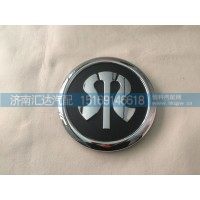 重汽新斯太爾M5G前臉圓標，斯太爾字標，M5G340車門標