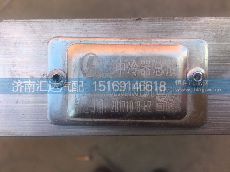 陕汽德龙发动机中冷器总成DZ9525931501图2