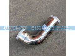 DZ97259534015,陕汽德龙X3000中冷器出气管钢管,济南汇达汽配销售中心