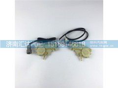 ,陜汽德龍新M3000車門閉鎖器馬達鎖門器遙控車門中控閉鎖器,濟南匯達汽配銷售中心