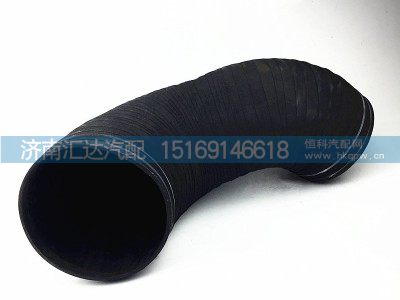 DZ96259190265,德龙新M3000空滤出气胶管国六发动机直流空滤器出气管,济南汇达汽配销售中心