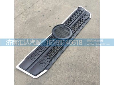 DZ14251110069,陕汽德龙X3000最新款面板中网带亮条,济南汇达汽配销售中心