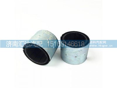 SZ965000702,陜汽原廠配件德龍F3000新M3000X3000前穩(wěn)定桿膠套雙縫襯套,濟南匯達汽配銷售中心