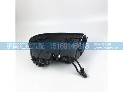 DZ97189723280,自卸车前大灯总成不带日行灯,济南汇达汽配销售中心