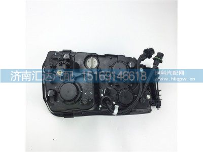 DZ97189723280,自卸车前大灯总成不带日行灯,济南汇达汽配销售中心