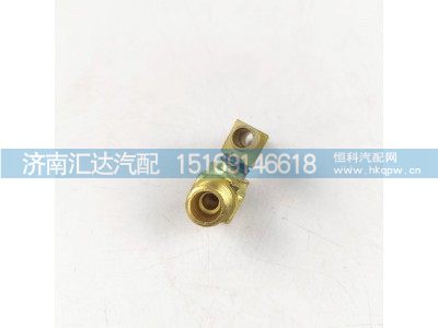 ,陕汽重卡德龙新X3000压力开关接头制动开关三通H型接头,济南汇达汽配销售中心