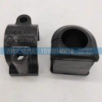 德龙新M3000前稳定杆平衡杆衬套固定夹板U型夹胶套橡皮套