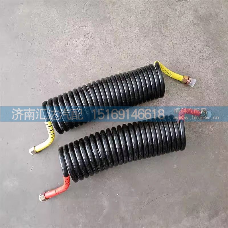DZ9100360158,螺旋管總成(紅色),和dz9100360159不可拆分,濟(jì)南匯達(dá)汽配銷售中心