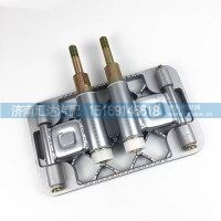 德龙x3000工程车一级踏板总成自卸车吊架总成短杆下踏板