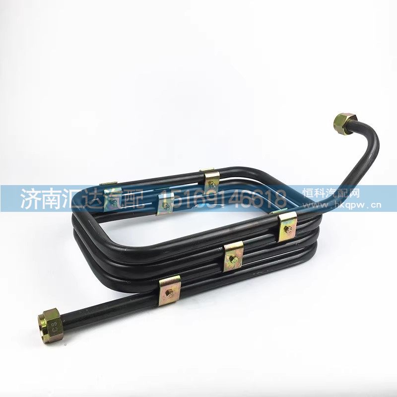 德龙新M3000X3000钢管总成20直通油水分离器螺旋管总成