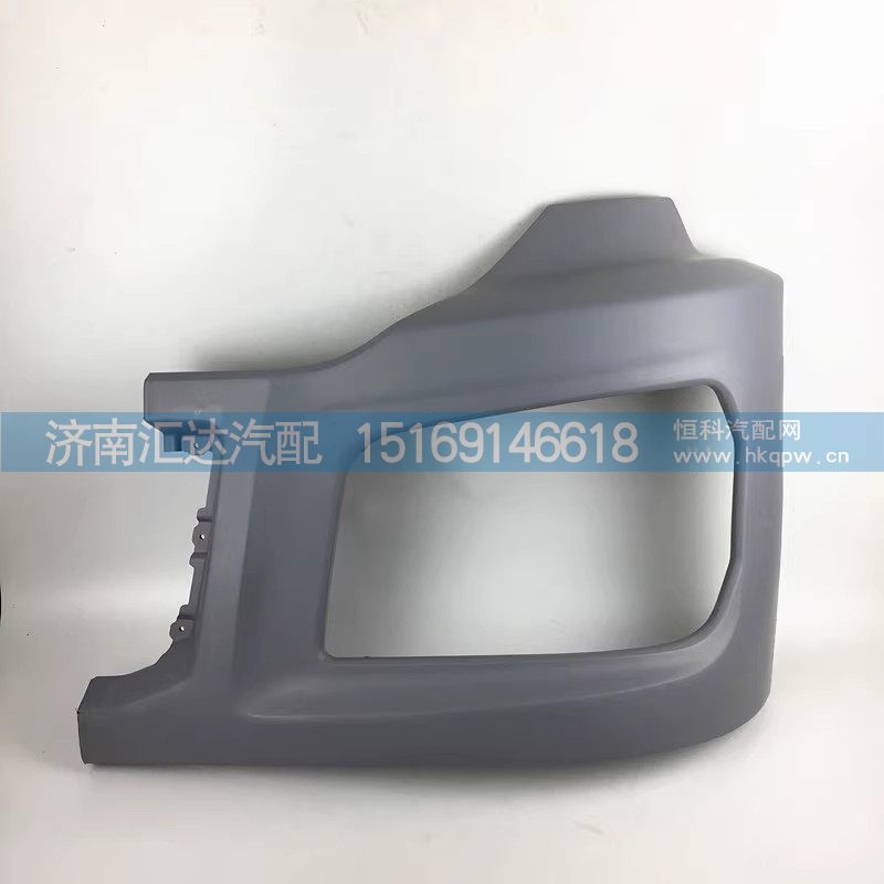 德龍新M3000H3000保險(xiǎn)杠連接板外板左右段前大燈框塑料/
