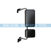 德龙新M3000倒车镜总成经济型倒车镜后视镜带支架反光镜总成