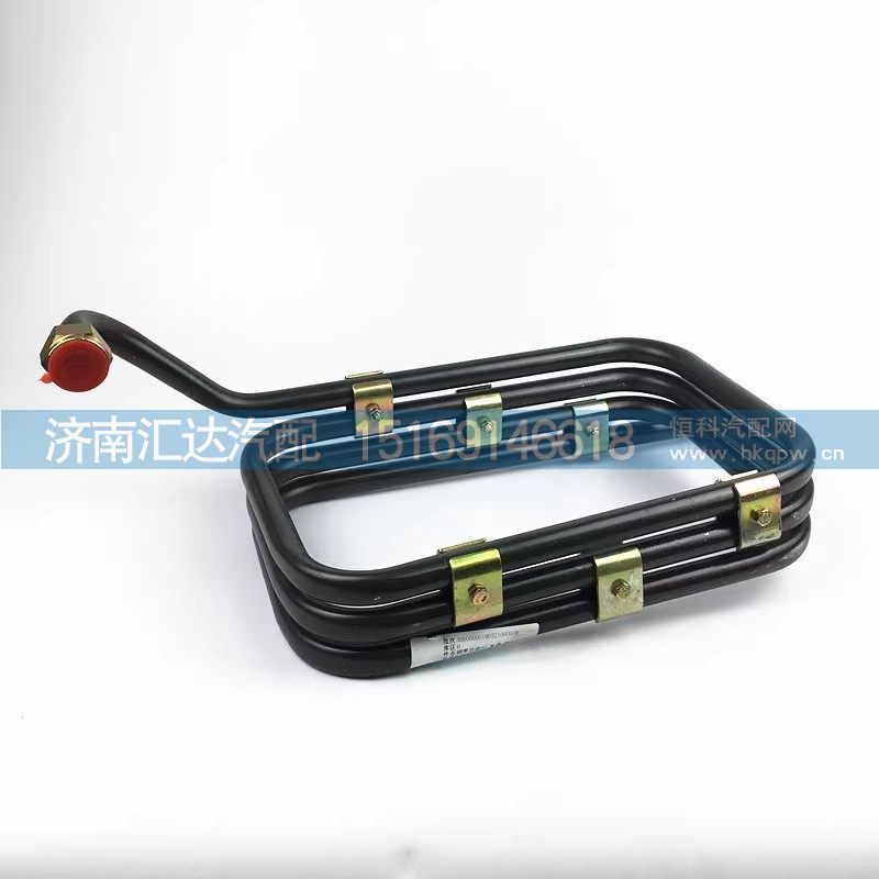 德龙新M3000X3000钢管总成20直通油水分离器螺旋管总成