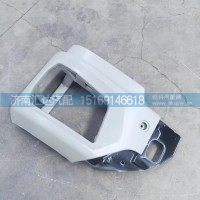 德龙X5000自卸车保险杠铁大灯框19款X3000分体式铁杠