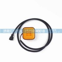 德龍F3000新M3000X3000擋泥板小方燈翼子板葉子板側(cè)轉(zhuǎn)向邊燈