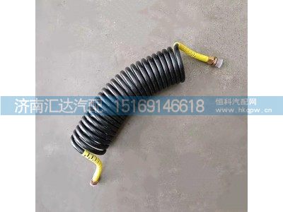 DZ9100360159,螺旋管總成(黃色),和dz9100360158不可拆分,濟(jì)南匯達(dá)汽配銷售中心