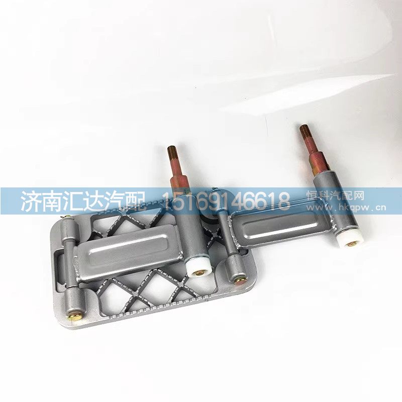 德龙X3000工程车一级踏板总成自卸车吊架总成上车下踏板