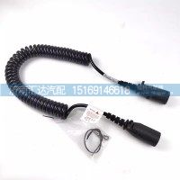 德龙新M3000X3000F3000挂车线束七孔电缆线插头