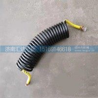 德龙F3000新M3000X3000挂车气管螺旋管总成黄红管子