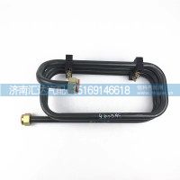 德龙X3000螺旋管总成直通钢管20油水分离器管总成