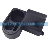 德龙新m3000水杯座驾驶室中间储物盒保温杯座支架手刹阀盖板