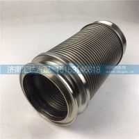 德龙保温型挠性软管国六排气管金属波纹管软连接